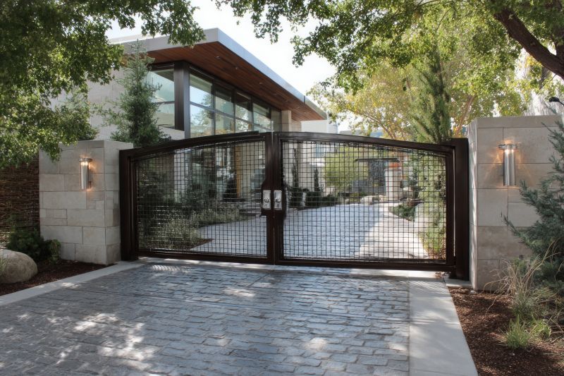 Driveway Fence Installation in Roswell, GA