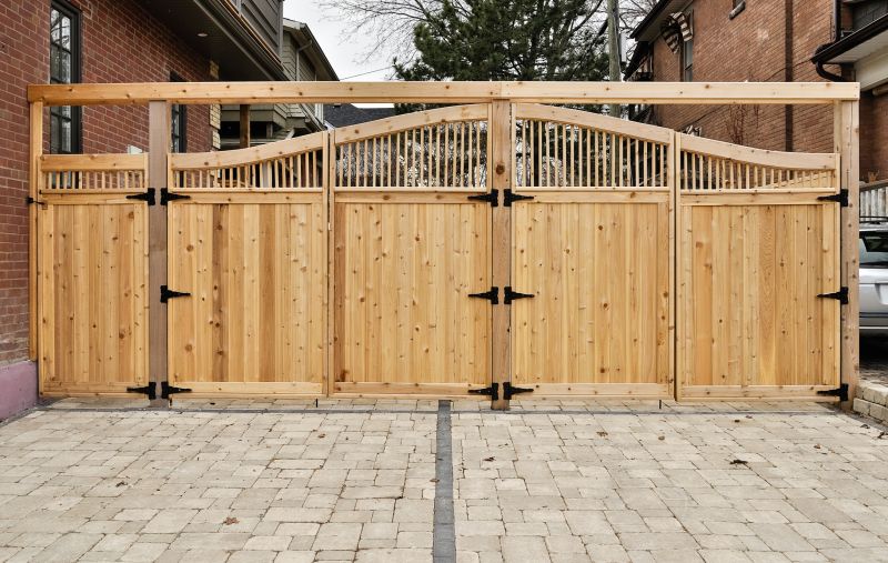 Wooden Privacy Gate
