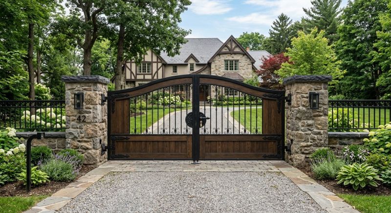 Entrance Gate Installation in Littleton, CO