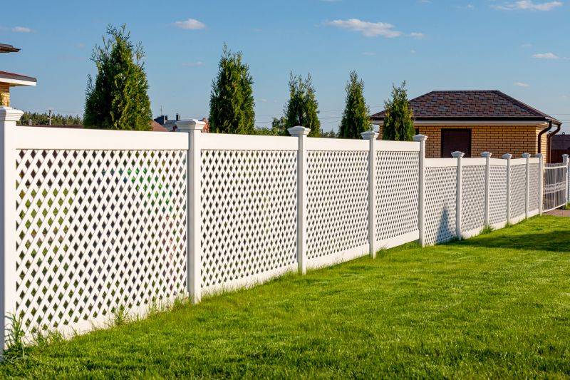Pvc Lattice Fence Installation in Wilmington, NC