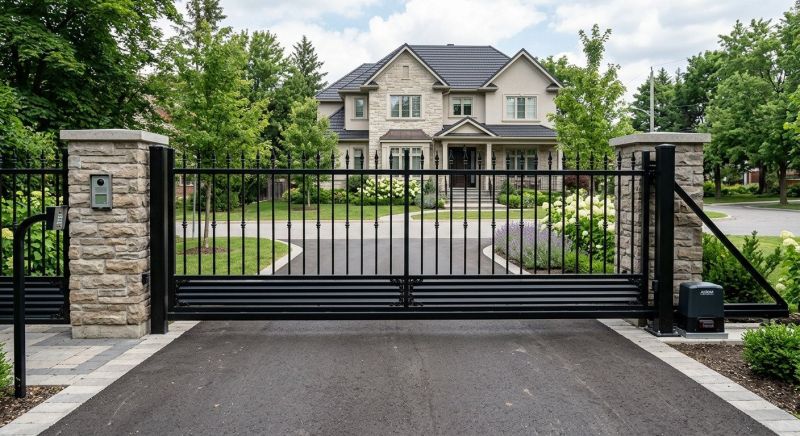 Main Gate Installation in Alpharetta, GA